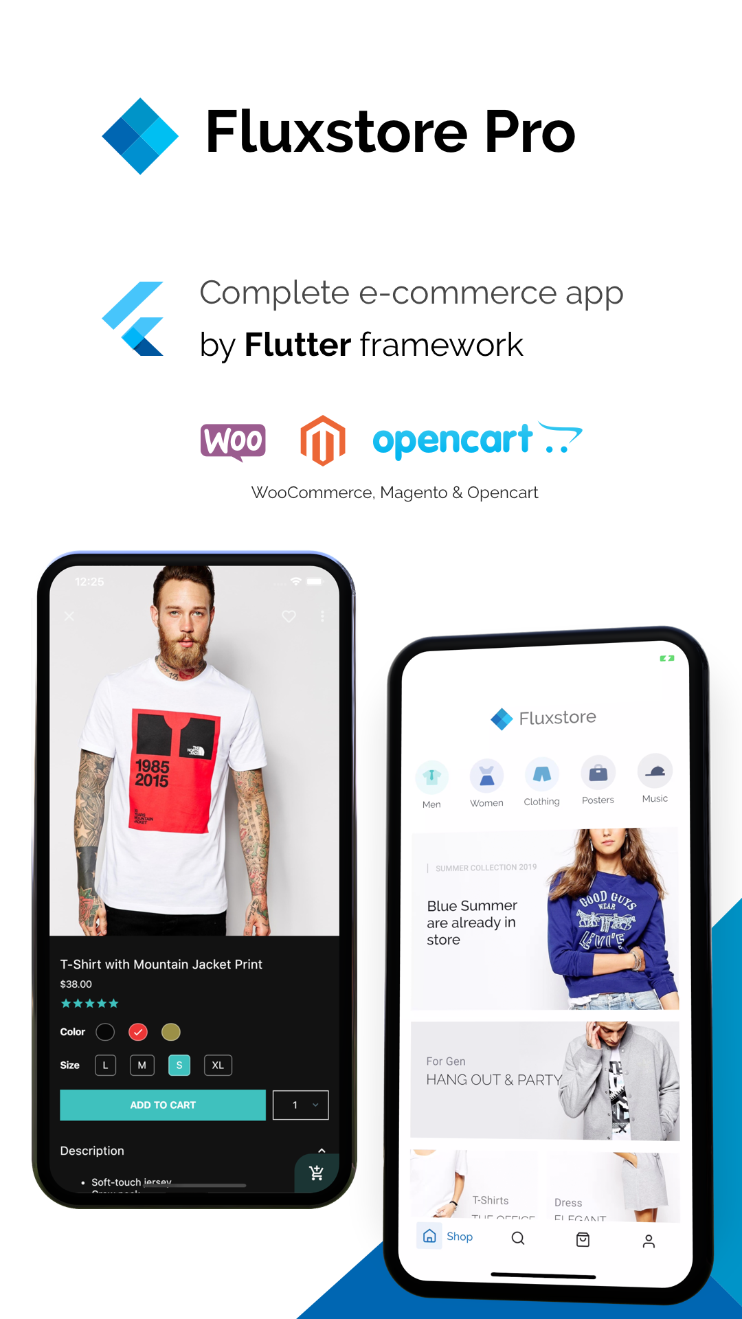 FluxStore Pro - Flutter E-commerce Full App for Magento, Opencart, and